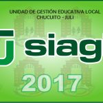 COMUNICADO Nº 01 – SIAGIE 2017