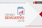 CENSO EDUCATIVO 2018 CÉDULA «11», DE II.EE. OMISAS INICIAL, PRIMARIA, SECUNDARIA, CEBA Y CETPRO