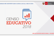 COMUNICADO URGENTE: REPROGRAMACION DEL CENSO EDUCATIVO 2018