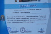 URGENTE RECOGER CERTIFICADOS Y RD- I CONGRESO DE PROFESORES DE MATEMÁTICA 2017