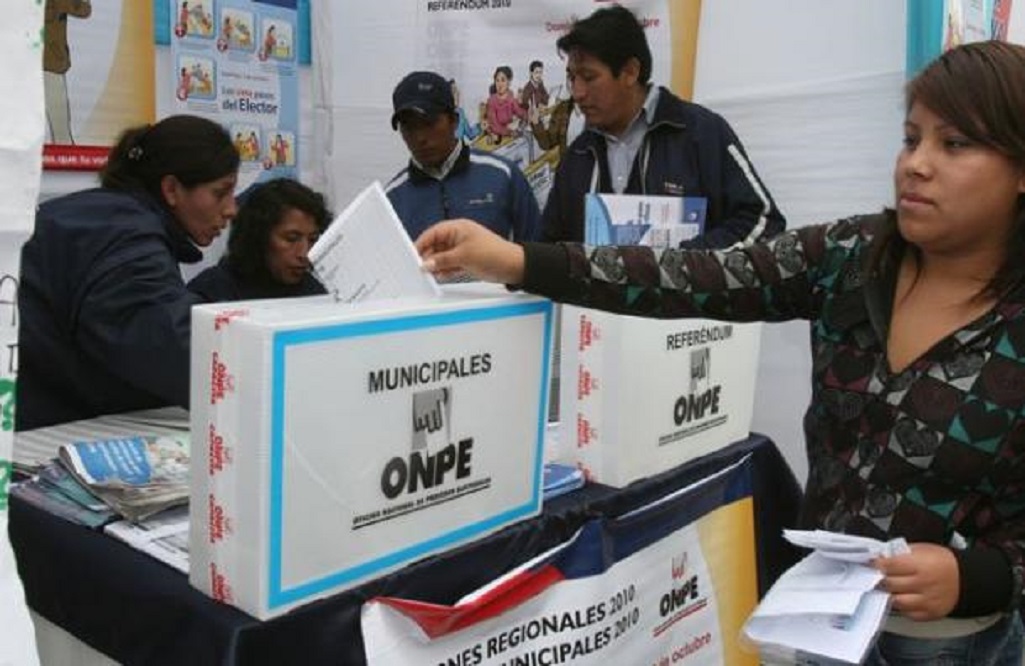 OTORGAR FACILIDADES PARA ELECCIONES REGIONALES Y MUNICIPALES