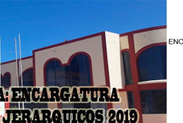 RESULTADOS PRELIMINARES DEL PROCESO DE ENCARGATURA DE CARGOS DIRECTIVOS 2019. ETAPA I