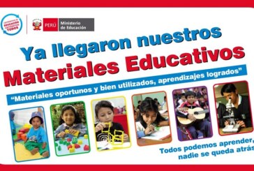 COMUNICA LLEGADA Y CUADRO DE DISTRIBUCIÓN DE MATERIALES EDUCATIVOS DOTACIÓN 2020