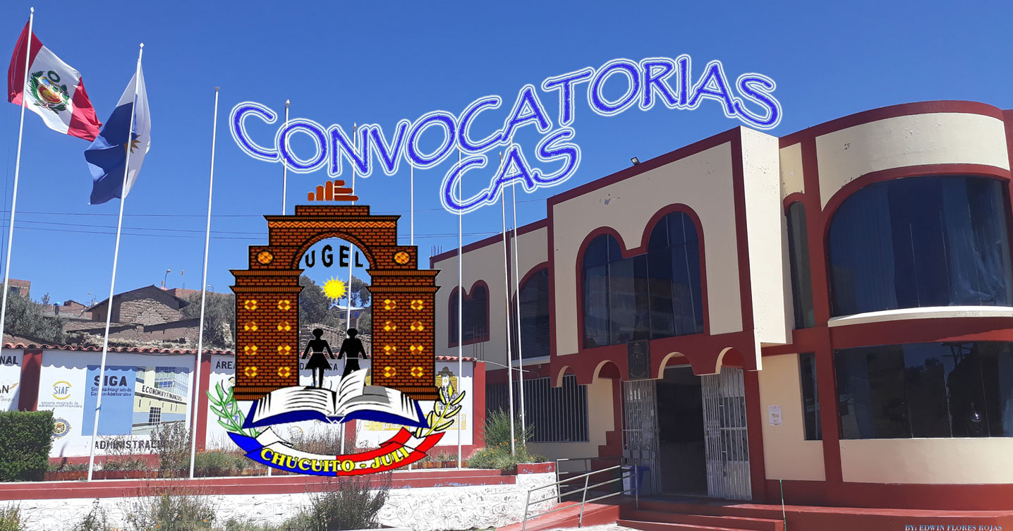 CONVOCATORIA Contrato Administrativo de Servicios (CAS) SEDE 2019