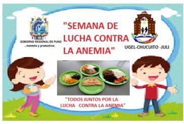 SEMANA DE LA LUCHA CONTRA LA ANEMIA (INSTRUCTIVO)