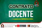 PUBLICACIÓN DEL CUADRO DE MÉRITOS – CONVOCATORIA: CONTRATO DOCENTE VIRTUAL – DEL COMUNICADO 018-2020