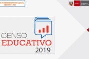 CENSO EDUCATIVO 2019: OFICIO MÚLTIPLE N°055-2019-DREP/UGEL CHJ-AGI-EER/D; CUMPLIMIENTO OPORTUNO DE REPORTE DEL CENSO EDUCATIVO.