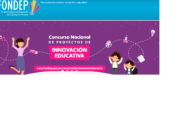 CONCURSO NACIONAL DE PROYECTOS DE INNOVACION EDUCATIVA