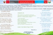 PRODUCCIÓN POÉTICA EN  39 ANIVERSARIO DE I.E.S JOSÉ ANTONIO ENCINAS -SICUYANI