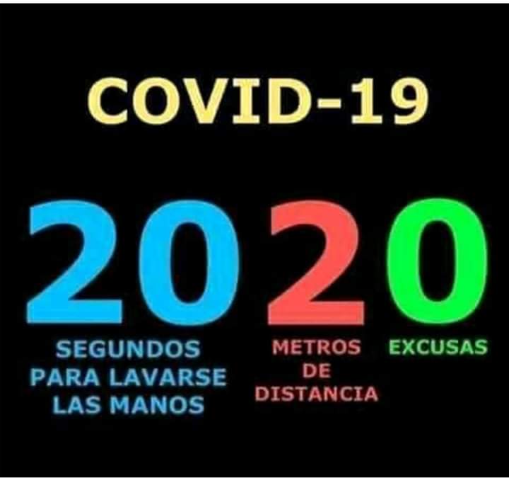 CERO EXCUSAS ANTE EL COVID 19