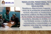 RESOLUCIÓN MINISTERIAL N° 229-2020-MINEDU