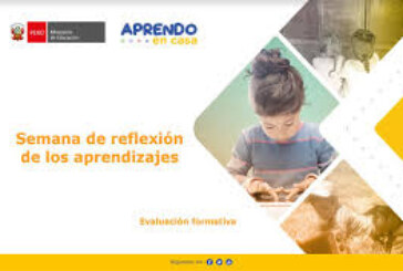 SEMANA DE REFLEXIÓN DE LOS APRENDIZAJES