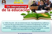 DÍA INTERNACIONAL DE LA EDUCACIÓN