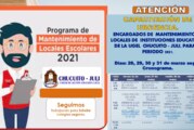 ATENCIÓN RESPONSABLES DE  MANTENIMIENTO 2021. CAPACITACIÓN DE URGENCIA