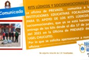 PREVAED: ENTREGA DE KITS LÚDICOS Y SOCIOEMOCIONALES