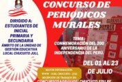 CONCURSO DE PERIODICOS MURALES POR ANIVERSARIO PATRIO