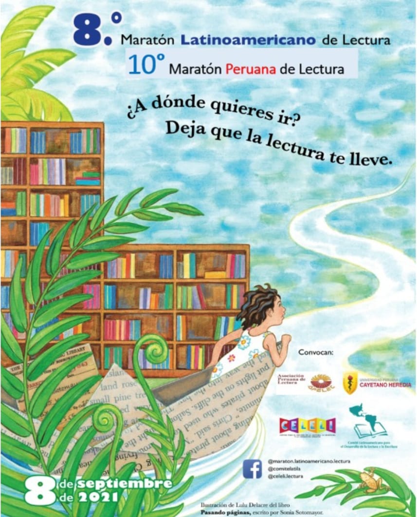 Invitación a participar en la VIII Maratón latinoamericana de Lectura y X Maratón Peruana de Lectura.