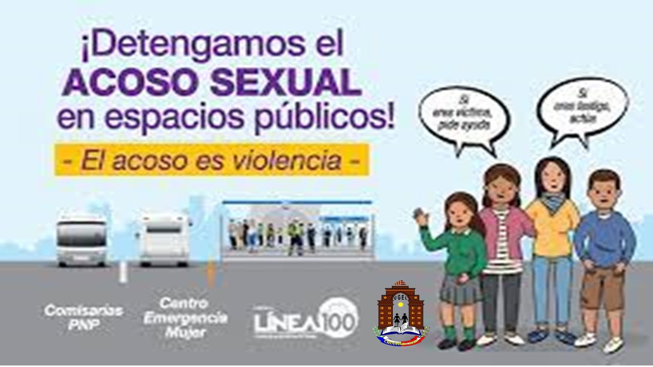 El acoso sexual en espacios públicos ES VIOLENCIA.