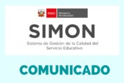 COMUNICADO SIMON