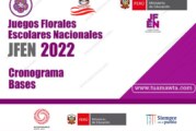 JUEGOS FLORALES ESCOLARES NACIONALES-2022