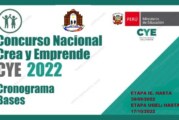 CONCURSO CREA Y EMPRENDE 2022