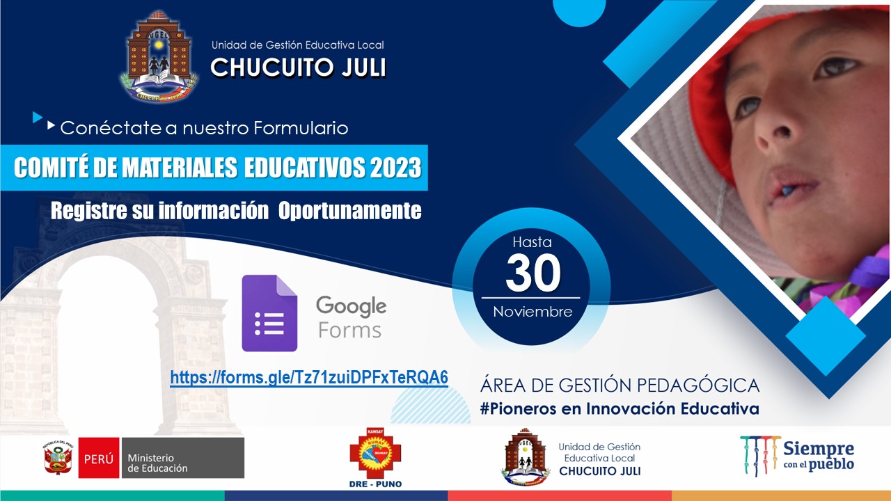 MATERIALES EDUCATIVOS | 2023