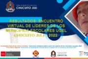 RESULTADOS  FINALES DEL   ENCUENTRO DE LÍDERES DE LOS MUNICIPIOS ESCOLARES UGEL CHUCUITO JULI – 2022