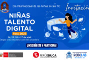 Invitación: Niñas Talento Digital Perú 2023