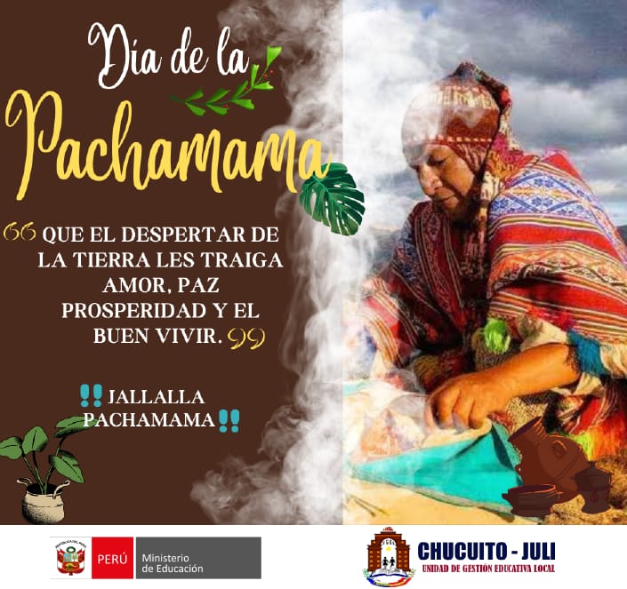 «Feliz día de la Pachamama»