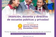 CONCURSO NACIONAL DE BUENAS PRÁCTICAS DOCENTES 2023