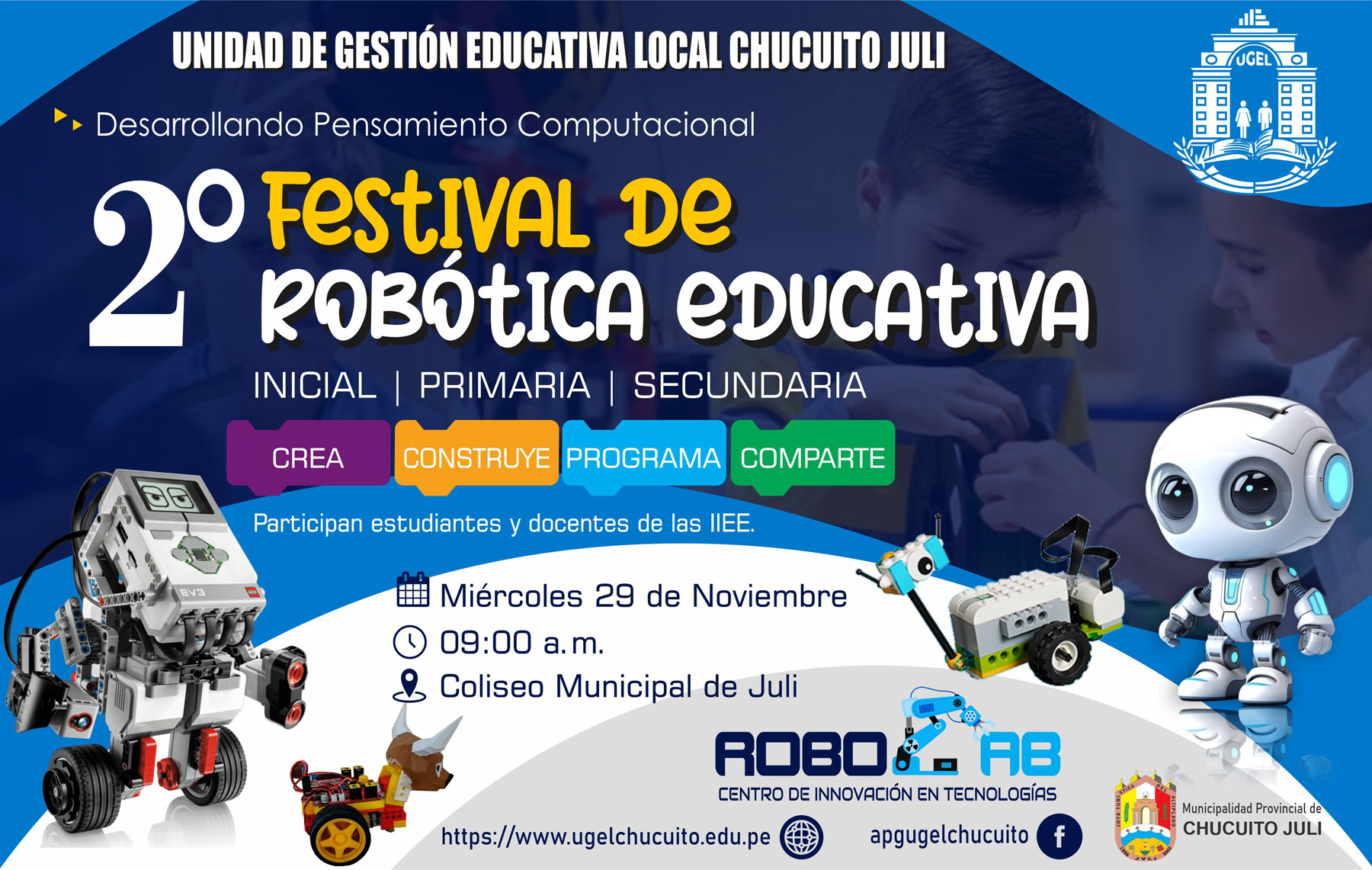 II FESTIVAL DE ROBÓTICA EDUCATIVA | 2023