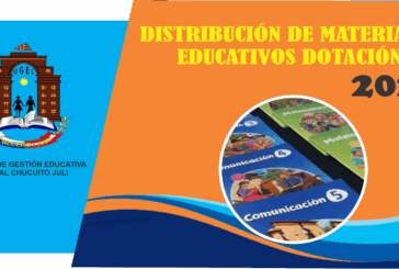 DISTRIBUCIÓN DE MATERIAL EDUCATIVO POR EL BUEN INICIO DEL AÑO ESCOLAR 2024
