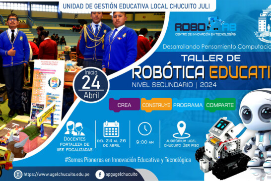 TALLER DE ROBÓTICA EDUCATIVA 2024 |NIVEL SECUNDARIO