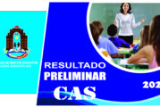 RESULTADOS PRELIMINARES DE HOJA DE VIDA PSICOLOGO CAS Nº 24 – CAS 25