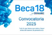 Lunes 23 de setiembre 6:00 pm. Infórmate todo sobre BECA 18