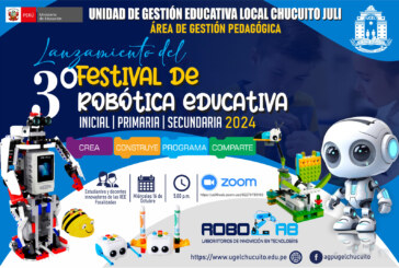 LANZAMIENTO DEL III FESTIVAL DE ROBÓTICA EDUCATIVA | 2024