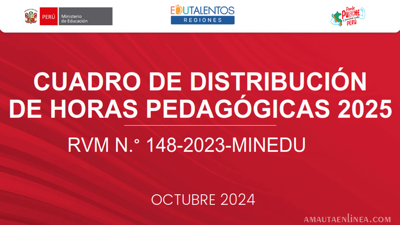 Conformación del Comité de Cuadro de Distribución de Horas Pedagógicas 2025