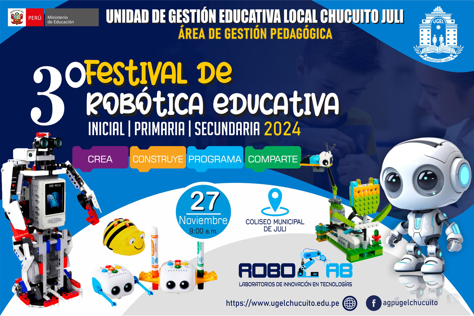 III FESTIVAL DE ROBÓTICA EDUCATIVA | RELACIÓN PRELIMINAR DE PARTICIPANTES