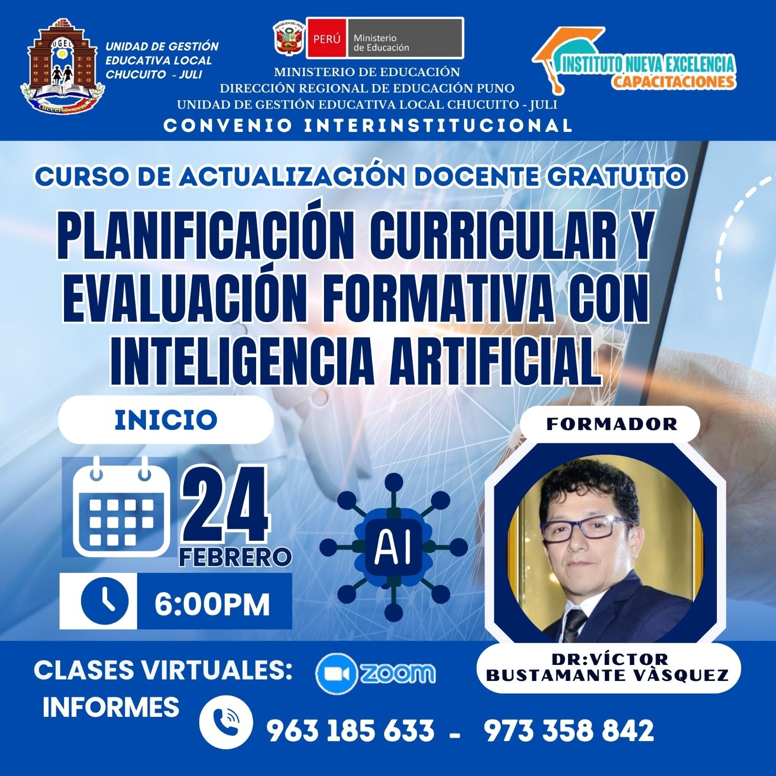 PLANIFICACIÓN CURRICULAR Y EVALUACIÓN FORMATIVA CON INTELIGENCIA ARTIFICIAL