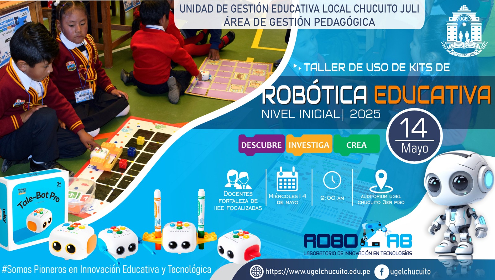 TALLER USO PEDAGÓGICO DEL KIT DE ROBÓTICA | NIVEL INICIAL G1 2025