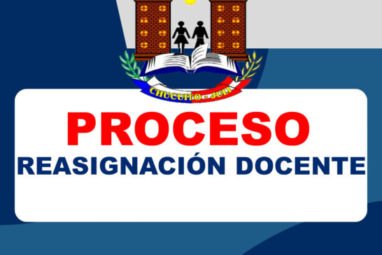 CRONOGRAMA REGIONAL PARA EL PROCESO DE REASIGNACIÓN DOCENTE 2025, POR LAS CAUSALES DE INTERÉS PERSONAL Y UNIDAD FAMILIAR.