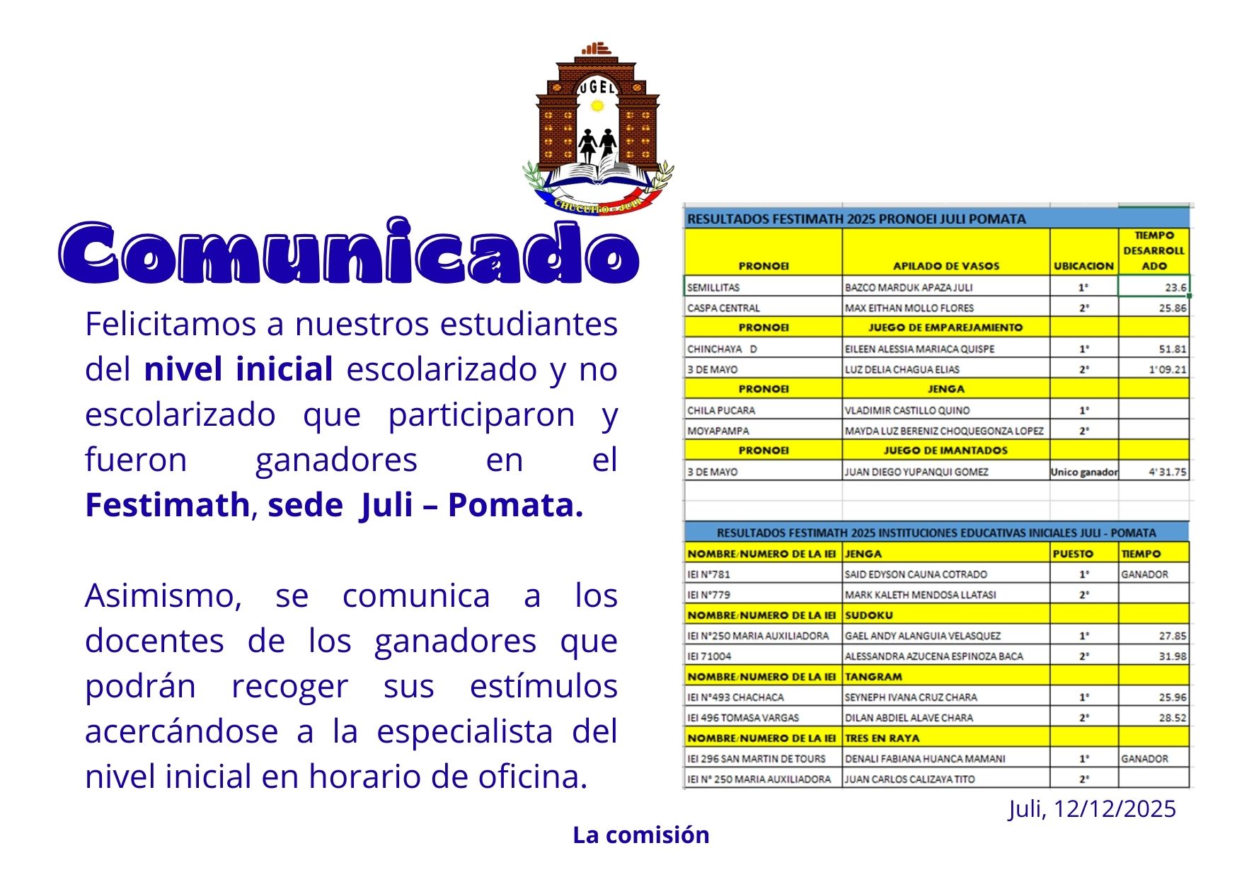 Tarjeta Horizontal Feliz Día del Estudiante Tierno Celeste