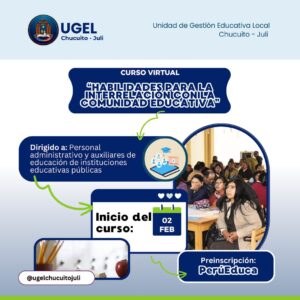 📢 ¡Atención comunidad educativa!