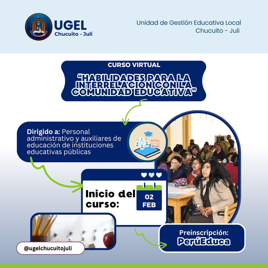 📢 ¡Atención comunidad educativa!