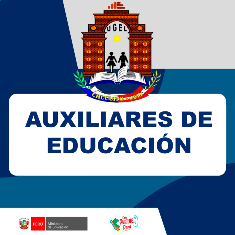 CONTRATO AUXILIAR DE EDUCACIÓN – ADJUDICACIÓN DE PLAZAS VACANTES (05/06/2026)