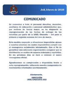 COMUNICADO_REPROGRAM_MOCHILAS_2026