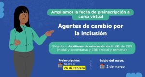 curso agentes de cambio por la inclusión