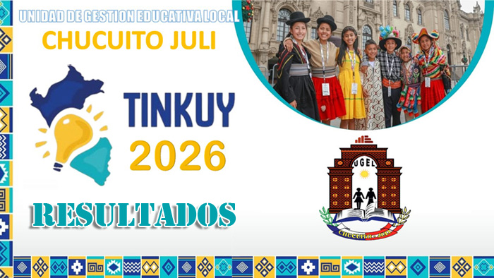 RESULTADOS TINKUY 2026 | ETAPA UGEL