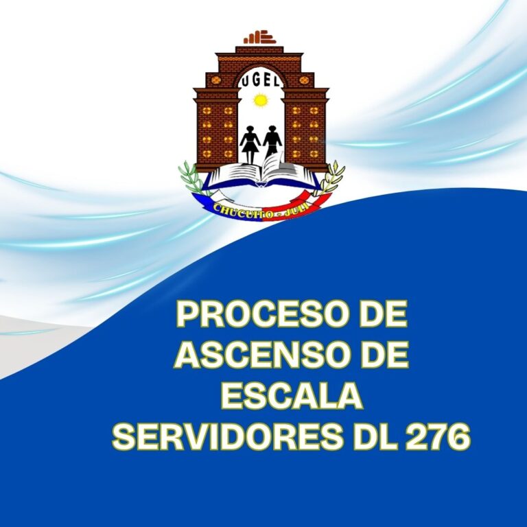 PLAZAS VACANTES PRELIMINAR PARA ASCENSO DE ESCALA PERSONAL ADMINISTRATIVO  REGIMEN 276