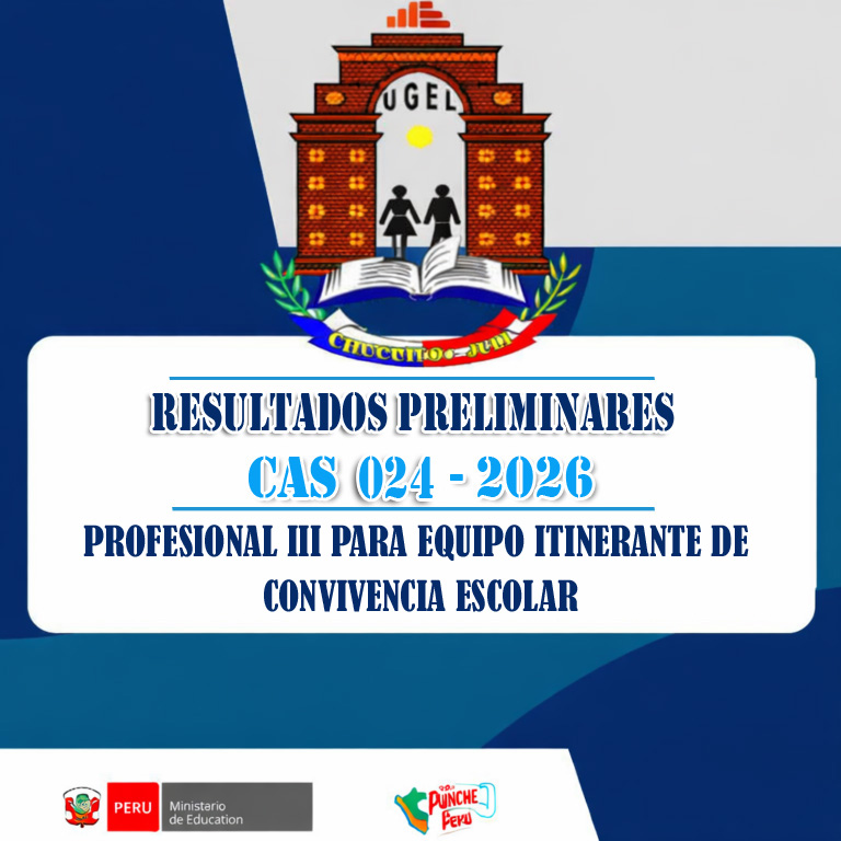 RESULTADOS PRELIMINARES HOJA DE VIDA | CAS  N° 024 – 2026 EICE